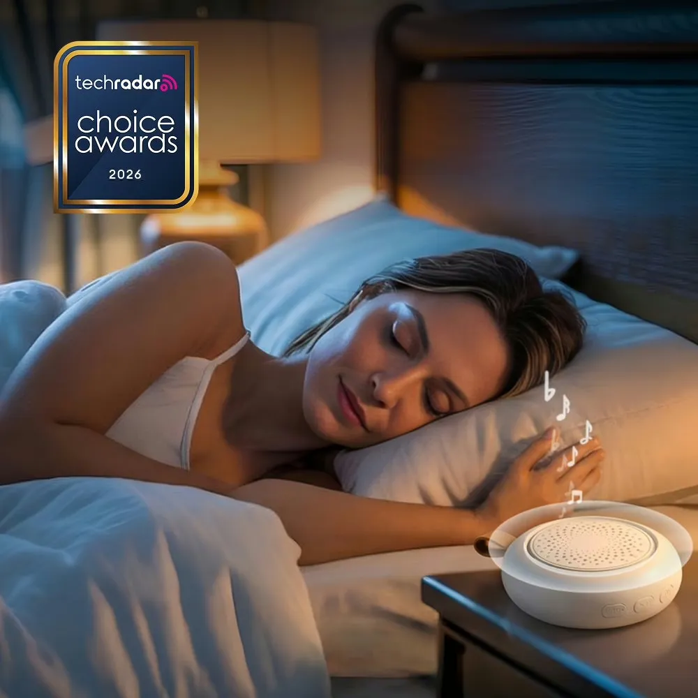 Snoozzie white noise machine for better sleep UK
