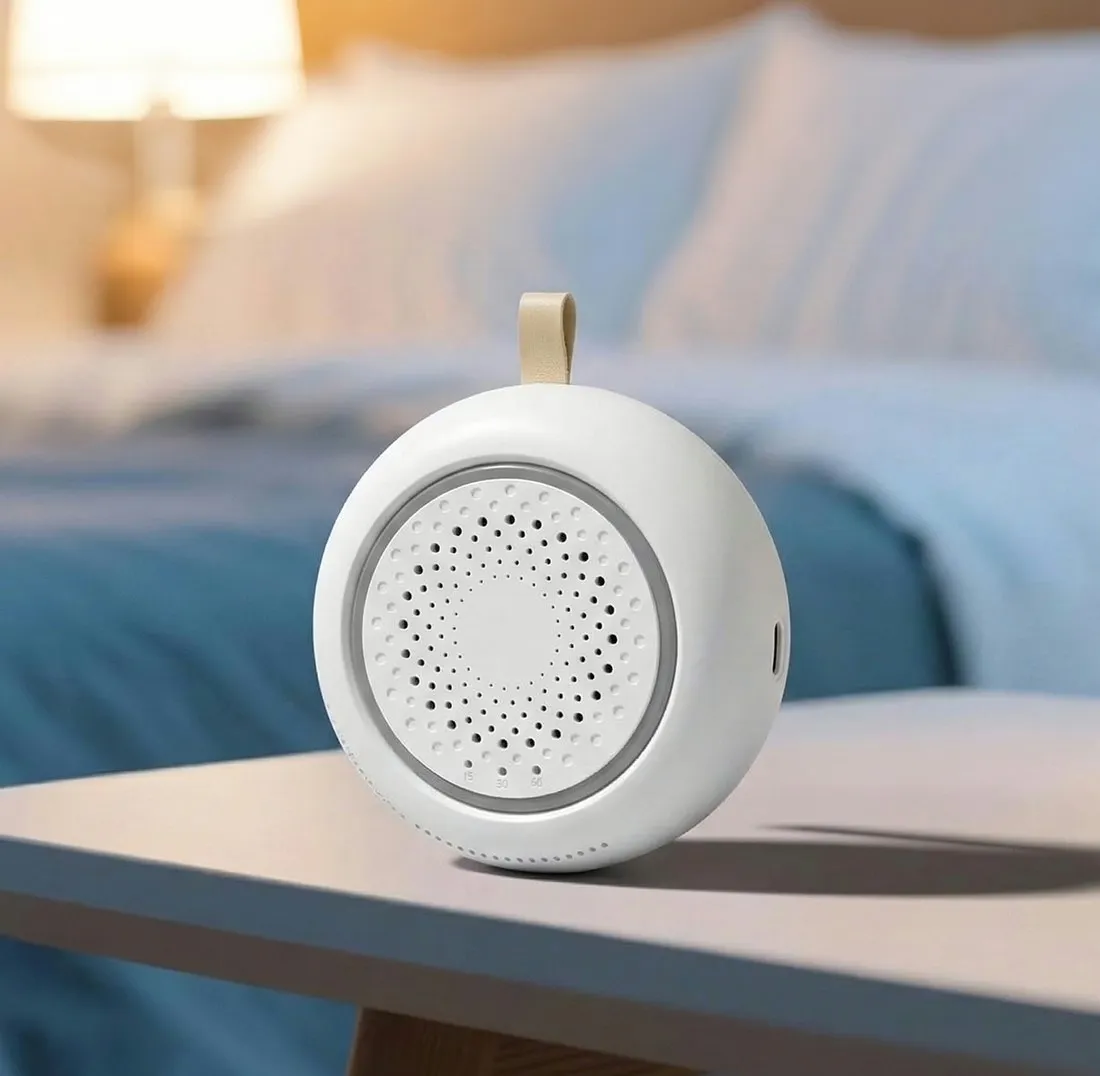 Snoozzie white noise machine 30-day money-back guarantee UK
